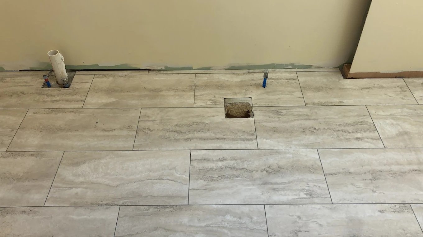 tile installation